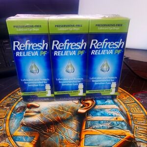 COPY - Refresh Relieva Eye Drops pack of 3 For Dry Eye